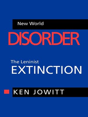 cover image of New World Disorder